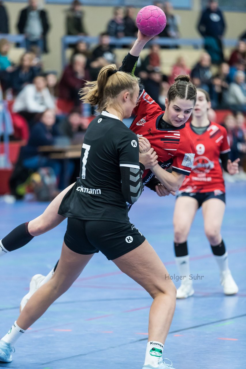 Bild 40 - B-Juniorinnen SG HH Nord - SV Henstedt Ulzburg : Ergebnis: 23:22